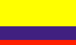 Le drapeau de la Colombie !